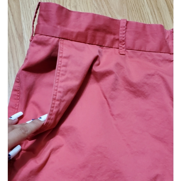 Polo Ralph Lauren golf mens size 36 flat front 9 in inseam chino shorts red - Picture 6 of 13